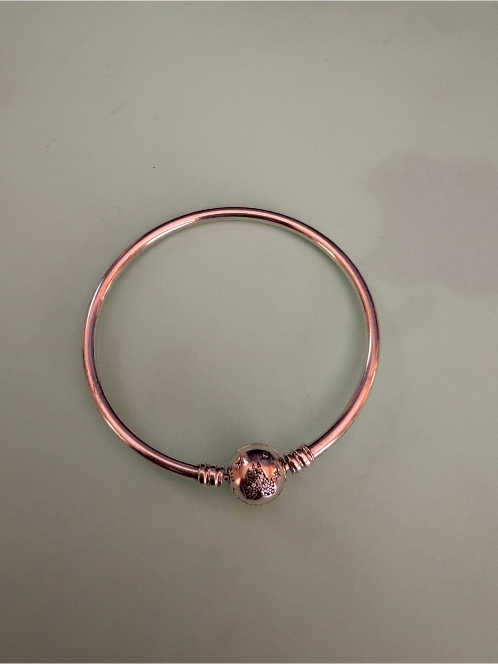 Pandora Disney Sterling silver bangle, never worn, size Small